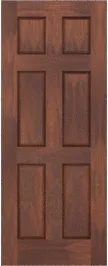 Raised Panel Napa Sapele Doors